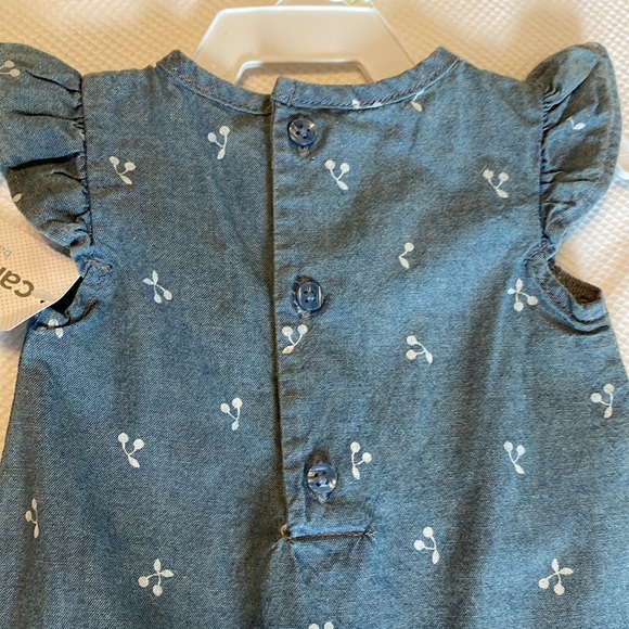 Carter’s Baby girl Jumpsuit with cherries pattern size 3 months - Picture 11 of 11